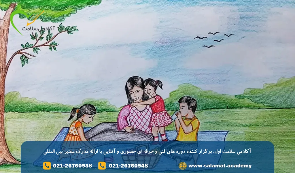 تفسیر نقاشی خانواده کودکان
