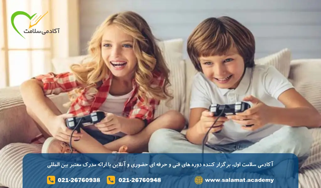 روش های کنترل کودکان برای بازی های کامپیوتری