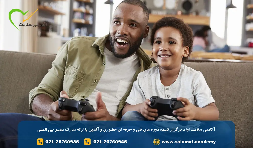 فواید استفاده کودک از بازی های کامپیوتری