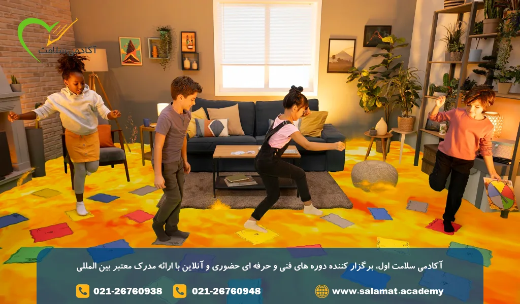 رشد اجتماعی و تقویت مهارتهای همکاری از جمله فواید بازیهای حرکتی برای کودکان