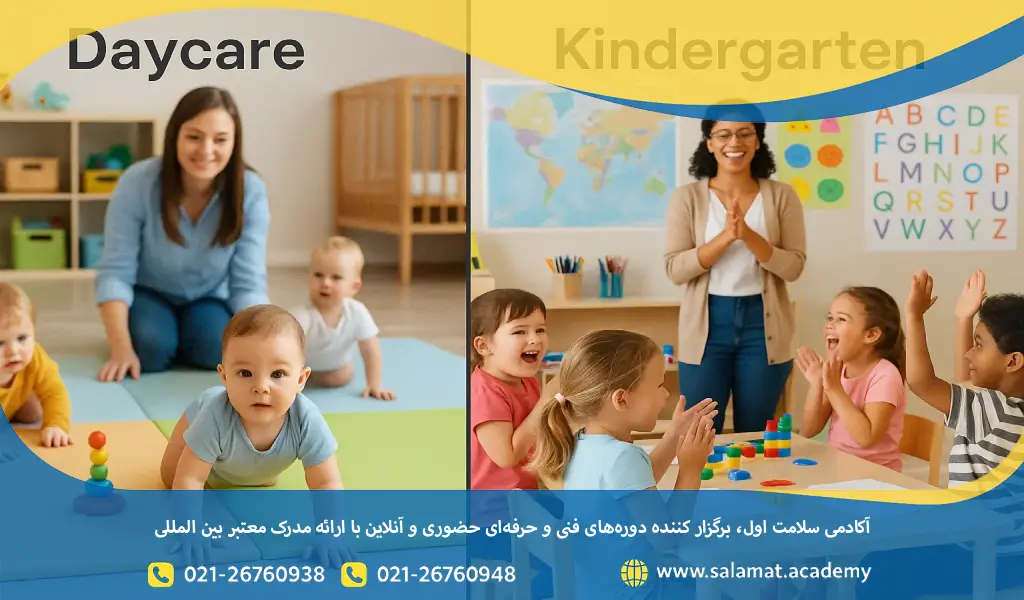 نحوه نظارت و مجوزدهی مراکز مهدکودک و کودکستان در ایران