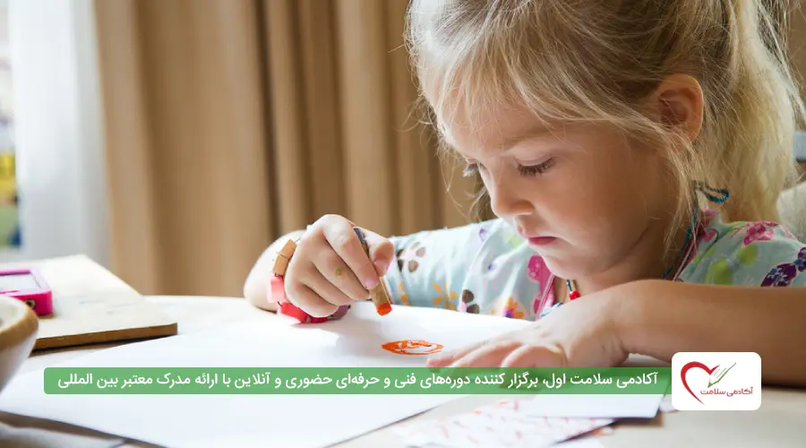 آموزش نقاشی به کودکان 7 دخترانه