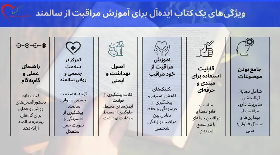 برترین کتاب ها برای آموزش مراقبت از سالمند چه ویژگی هایی دارند؟