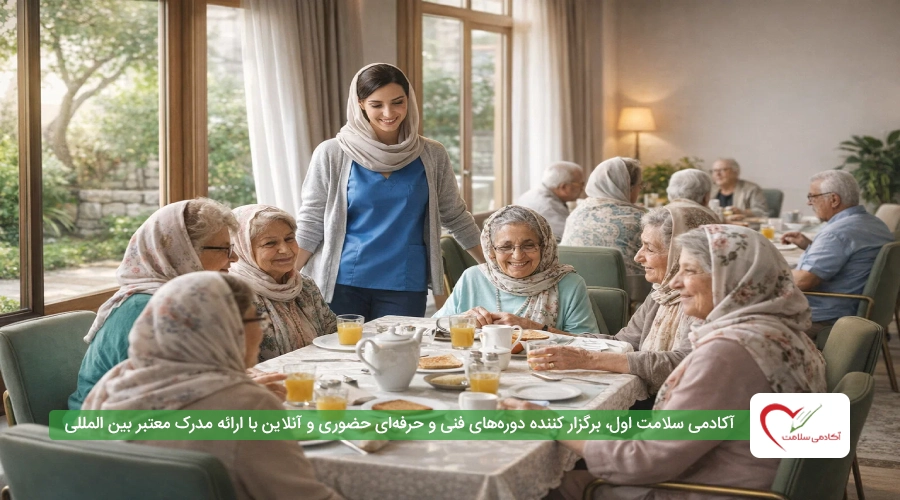 پوشش بیمه برای هزینههای خانه سالمندان