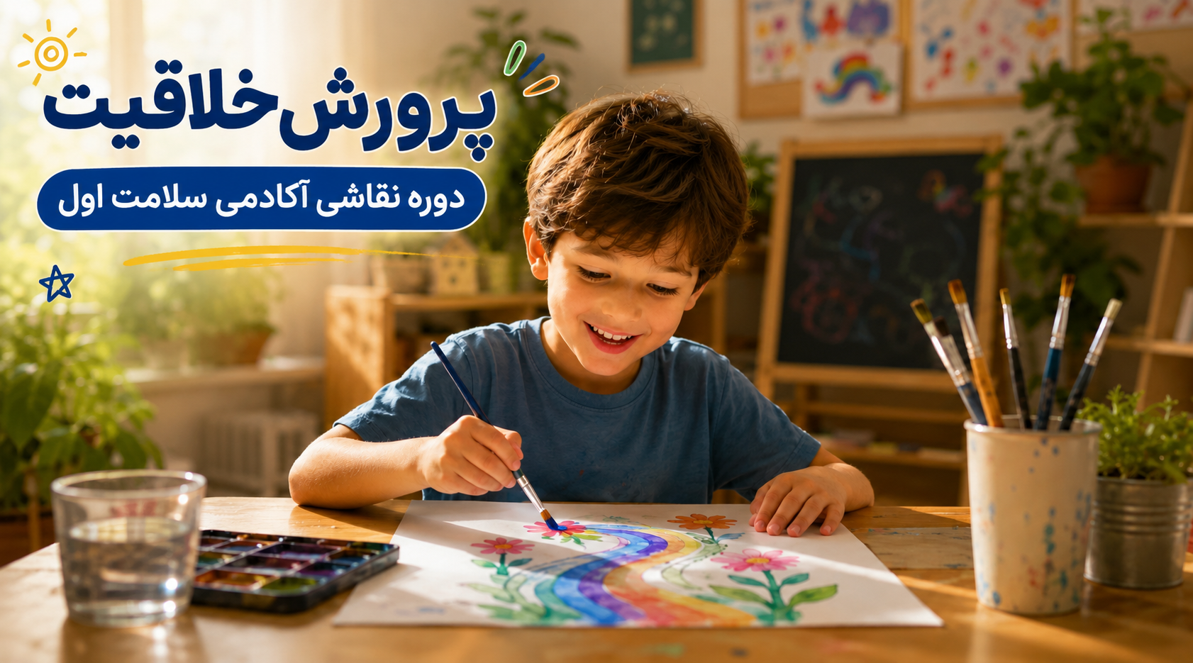 دوره آموزش نقاشی کودکان