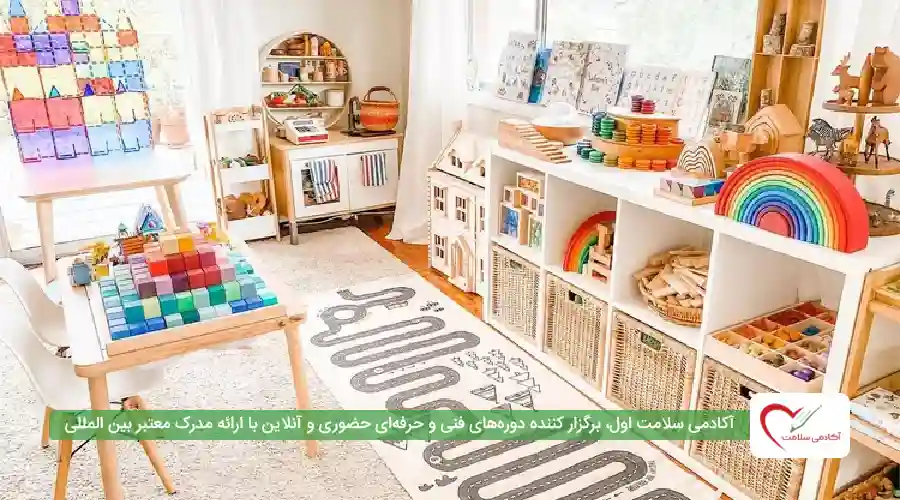 ایده برای مرتب شدن اتاق کودک