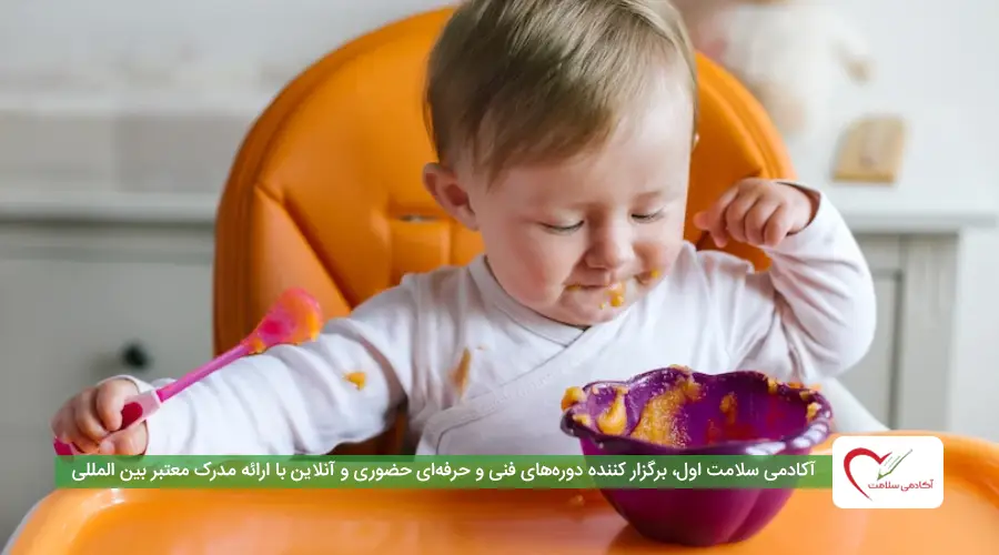 j,[i ;,n; توجه به غذا و میز هنگام غذا خوردن