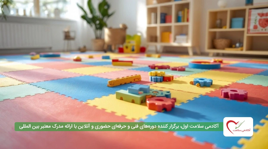 وسایل ایمنی فضای کلاس مهد کودک