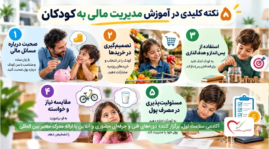 اشتباه رایج والدین در آموزش مدیریت مالی